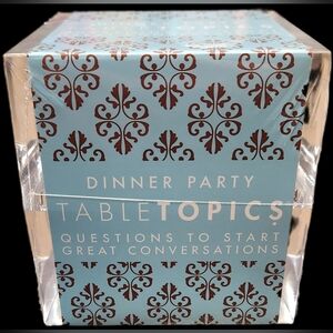 Table Topics Dinner Party 135 Questions To Start Great Conversations Sealed